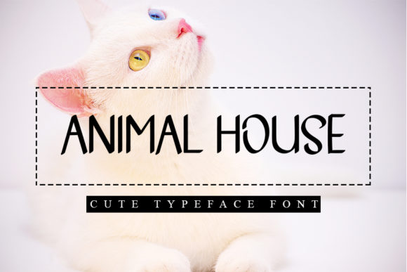 Animal House Font for Business Branding and Design