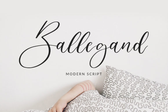 Ballegand: A Timeless Handwritten Font for Web Design