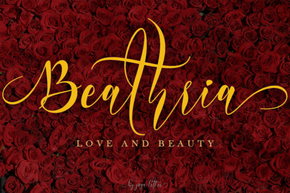 Beathria Font for Professional Branding