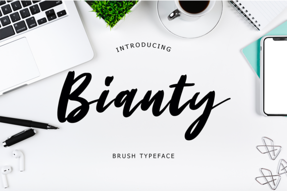 Bianty: A Modern Script Font for Elegant Branding