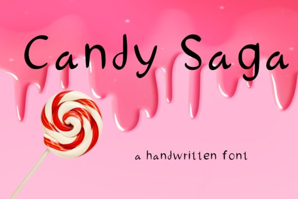 Candy Saga Font for Eye-Catching Campaigns