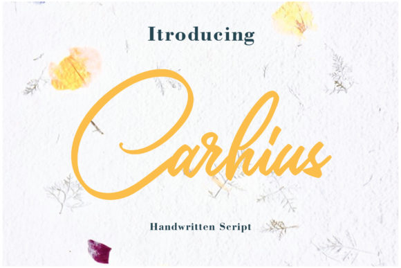 Carhius: A Handwritten Font That Elevates Branding