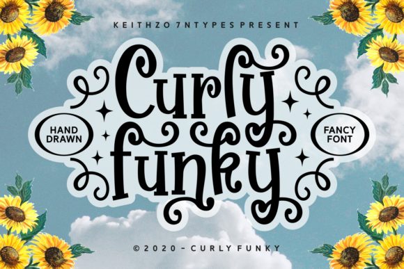Curly Funky: A Font That Elevates Your Brand’s Style