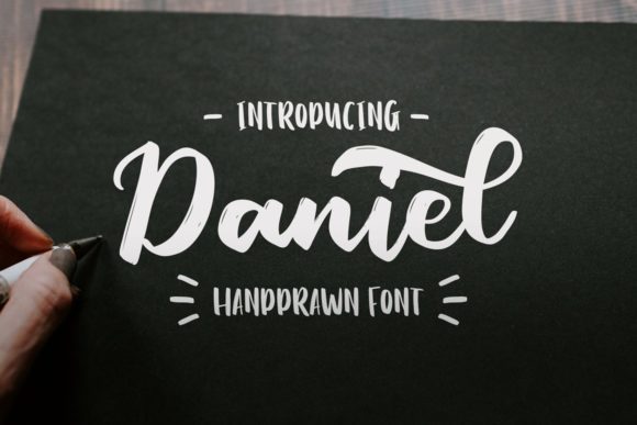 Enhance Your Brand with the Daniel Handwritten Font