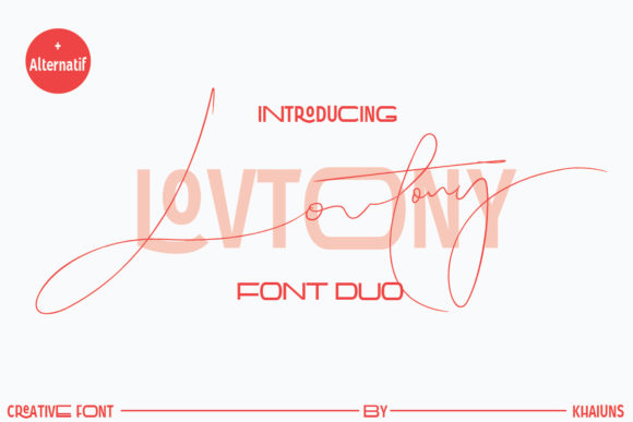 Enhance Your Brand with the Lovtony Font