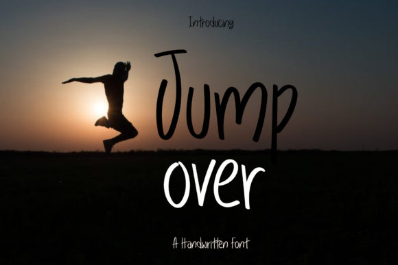 Jump Over: A Versatile Handwritten Font for Creative Campaigns