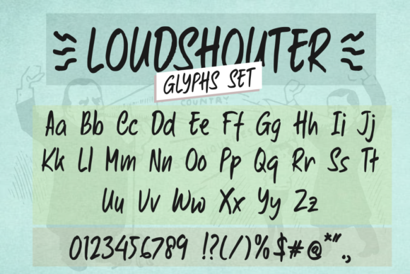 Loudshouter Handwritten Font Review