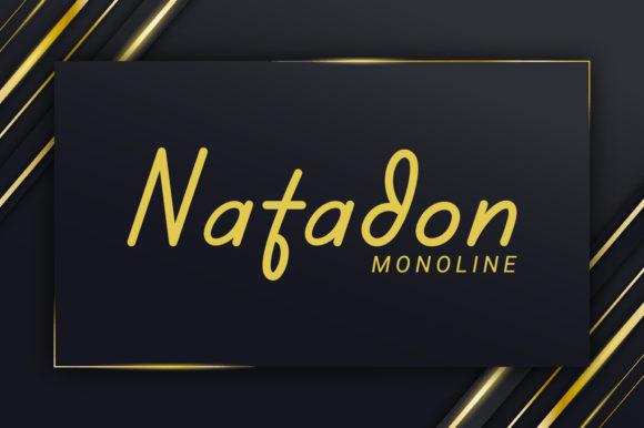 Natadon: A Handwritten Font for Branding Magic