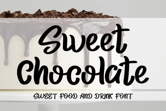 Sweet Chocolate Font for Campaign Creativity