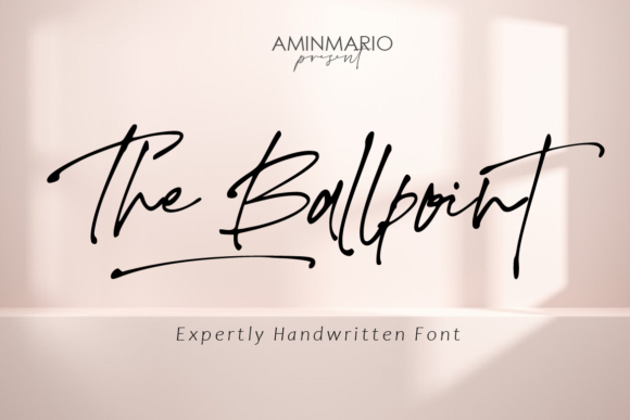 The Ballpoint: A Script Font for Modern Branding
