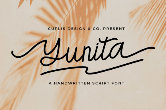 Yunita: A Script Font for Modern Branding